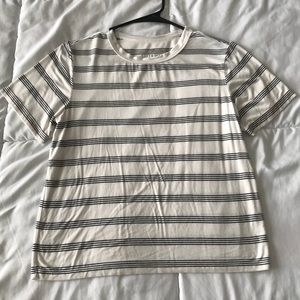 Boxy Striped Tee